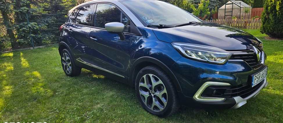 Renault Captur cena 58900 przebieg: 105500, rok produkcji 2017 z Biała Piska małe 277